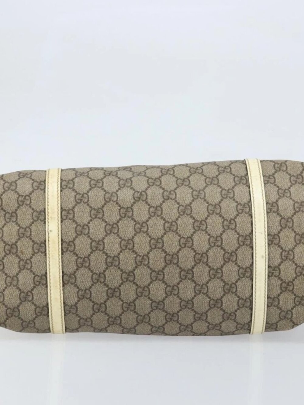 GUCCI GG Supreme Tote Bag PVC Beige Gold 197953 Auth ka2787 - Picture 9 of 15